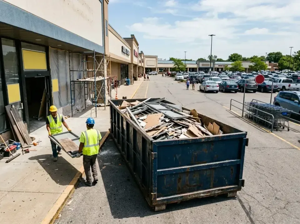 retail-store-renovation-debris-003 — frequently asked questions, Roll-off Dumpster Rentals in Greensburg, IN